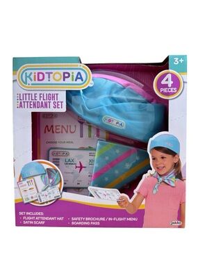 Kidtopia Little Flight Attendant Dress-Up Set